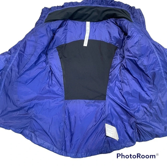 RARE Lululemon 650-fill premium goose down /Down Town Puffy in Pigment Blue 6 - Picture 5 of 15